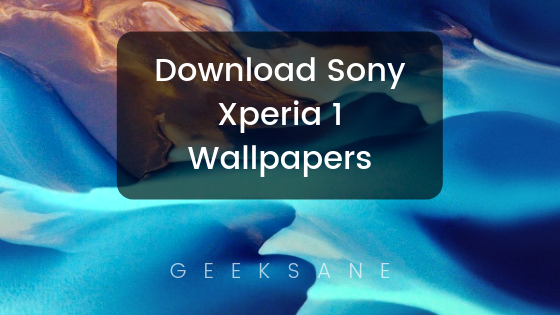 Download Sony Xperia 1 Stock Wallpapers