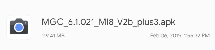 Google Camera APK for Redmi K20 Pro